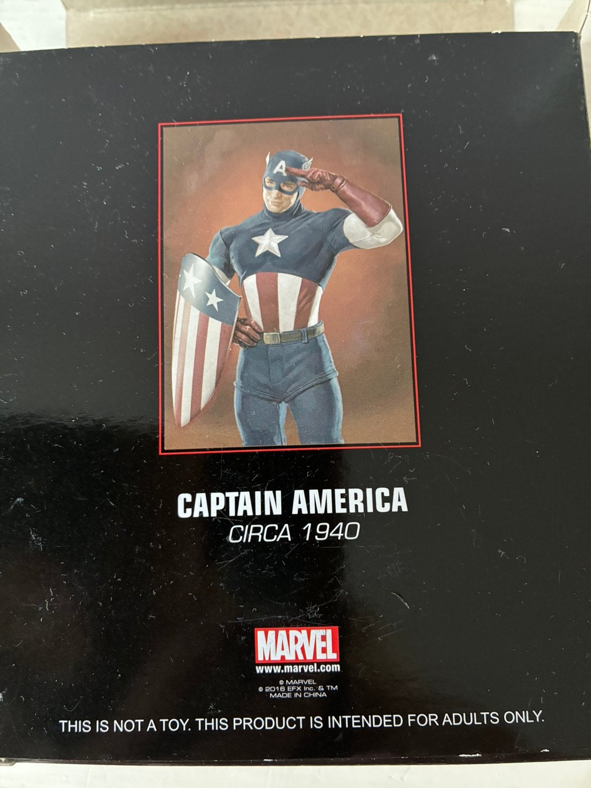 Marvell Captain America: 1940's) Replica Schild, Ophalen of Verzenden, Nieuw