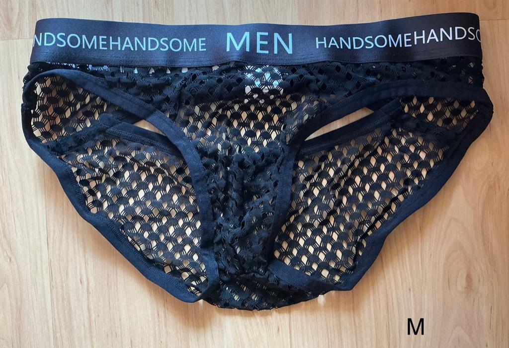 Slip met opening, maat M, nieuw gay / hetero, Kleding | Heren, Ondergoed, Ophalen of Verzenden, Zwart, Slip