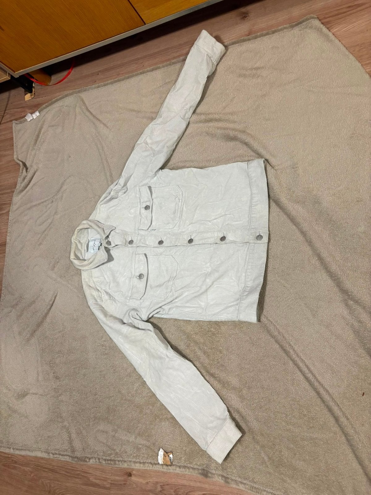 Anti Blue Corduroy Jas - Beige, Ophalen of Verzenden, Zo goed als nieuw, Maat 48/50 (M), Beige