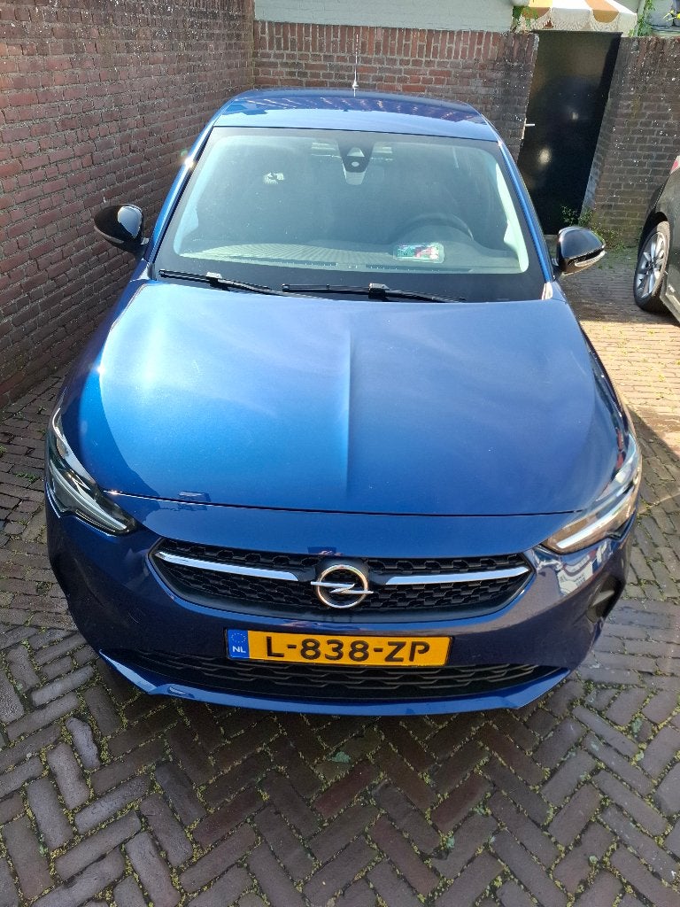 Opel Corsa 1.2 Start/stop 75pk 2021 Blauw, Auto's, Opel, Voorwielaandrijving, Stof, 1199 cc, Blauw