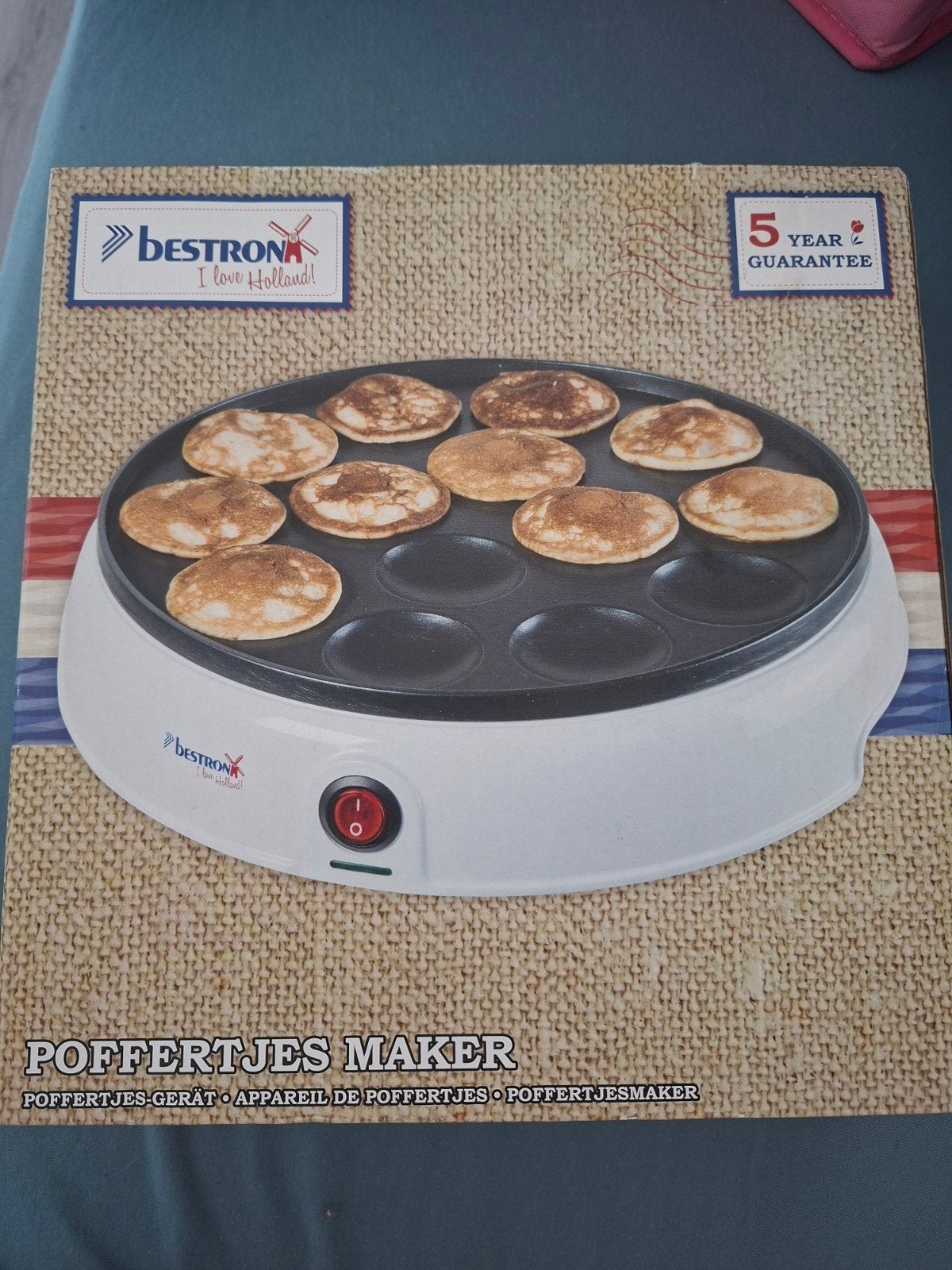 Bestron Poffertjes Maker - Nieuw in doos, Ophalen of Verzenden, Nieuw