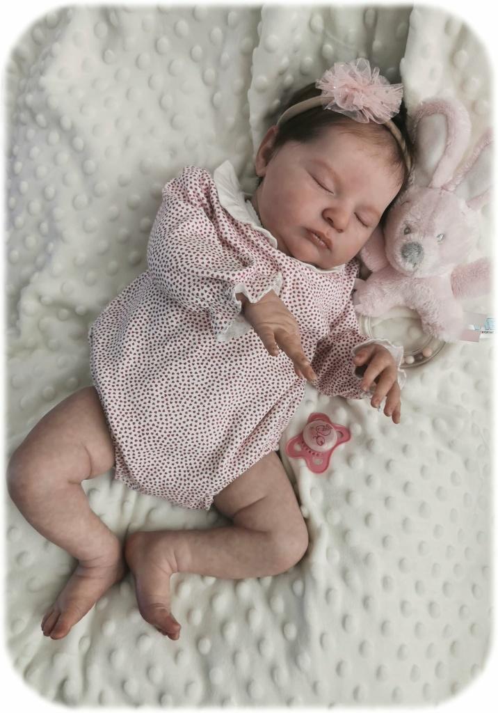 Reborn baby Laura, Verzamelen, Poppen, Nieuw, Babypop, Levensecht of Reborn, Ophalen of Verzenden