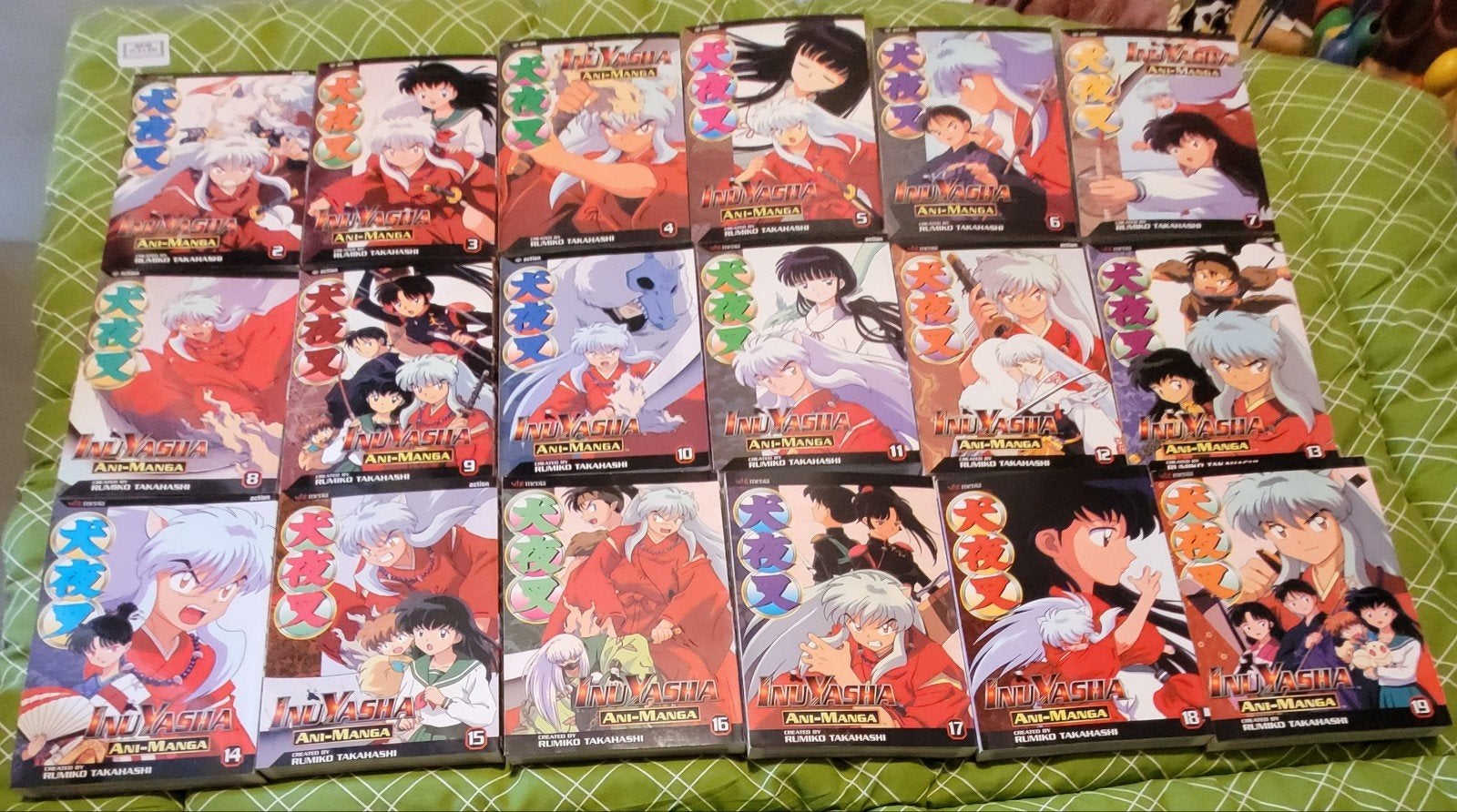 Ani-manga's inuyasha vol. 2 tm 26, Meerdere comics, Ophalen of Verzenden, Gelezen, Japan (Manga)