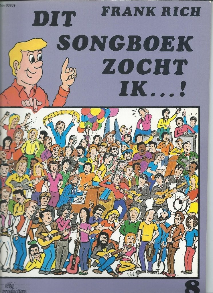 Dit Songboek zocht ik...! Frank Rich deel 8, Gebruikt, Ophalen of Verzenden, Keyboard, Artiest of Componist