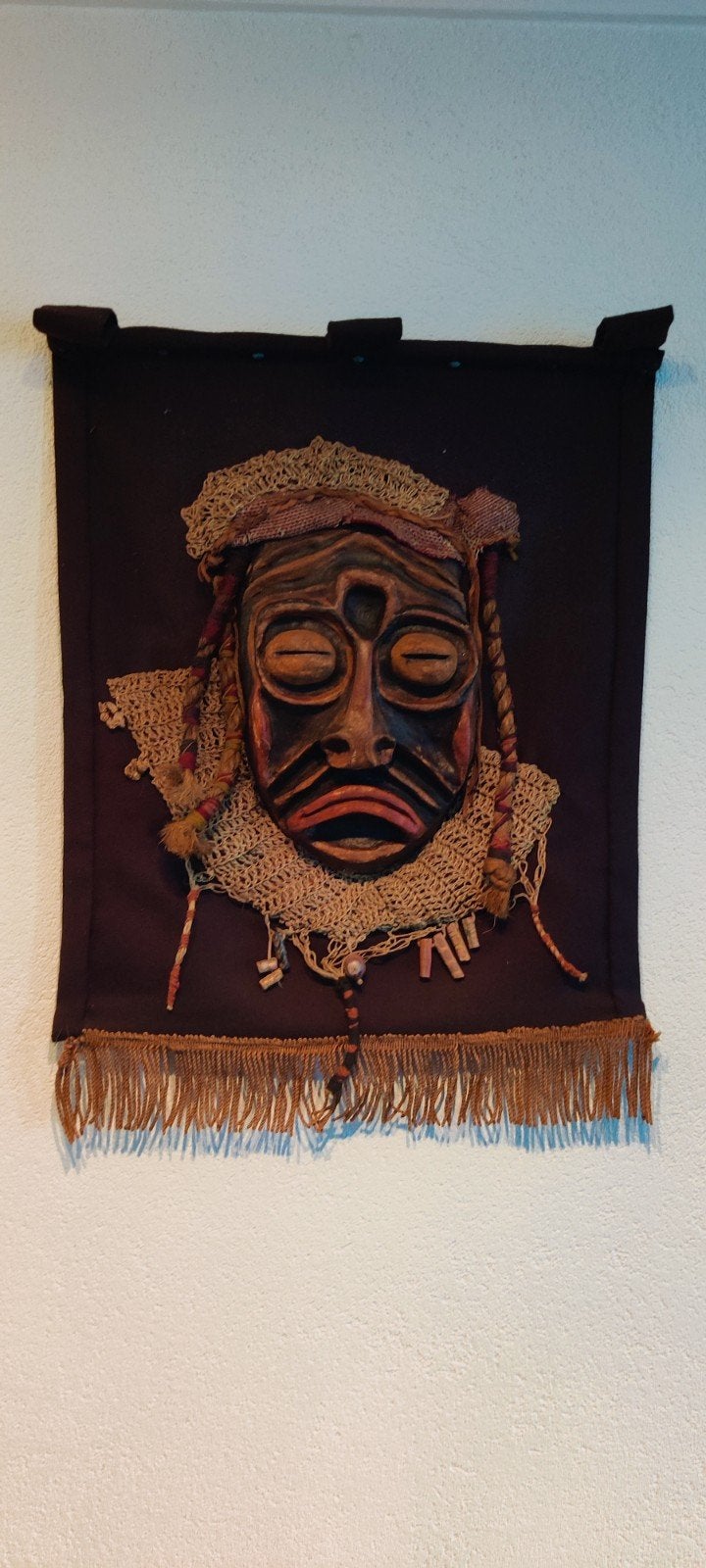 global chic masker papier mache masks paper mache Africa, Antiek en Kunst, Kunst | Overige Kunst, Ophalen of Verzenden