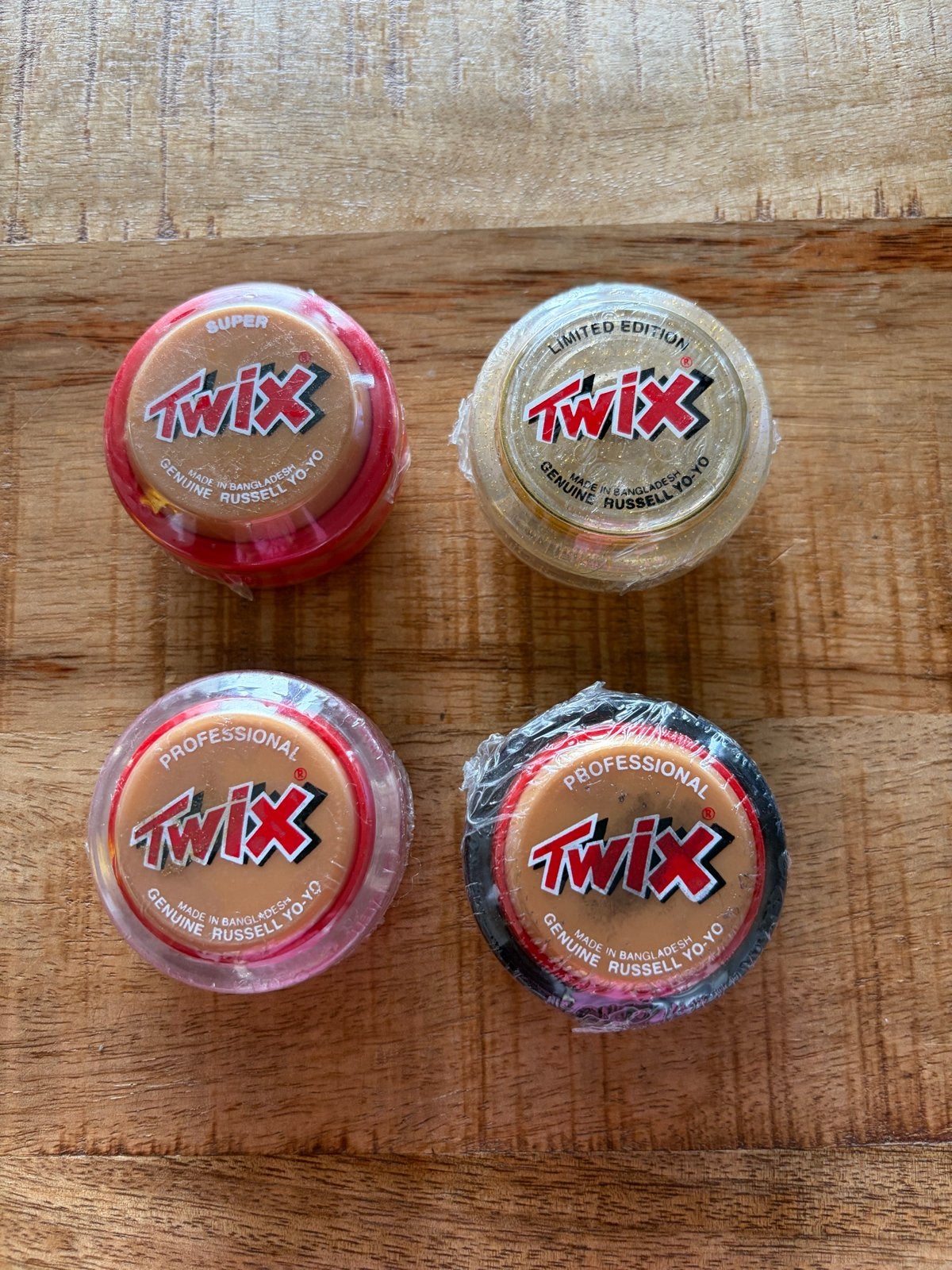 Twix Jojo's - Super, Limited Edition, Professional (4 stuks), Ophalen of Verzenden, Nieuw, Jongen of Meisje