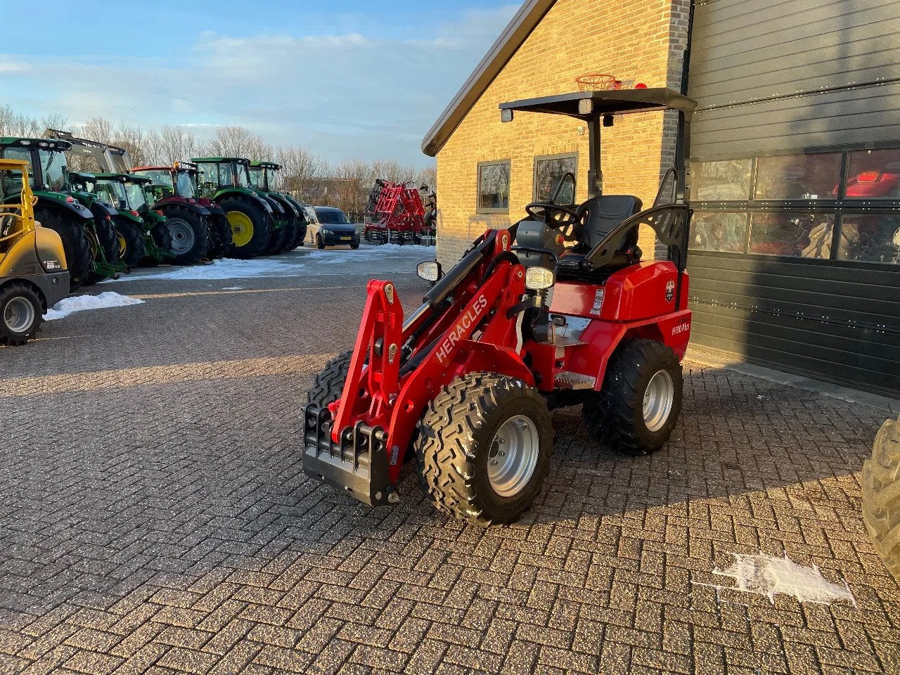 Hercules H190 Plus (bj 2025), Wiellader of Shovel