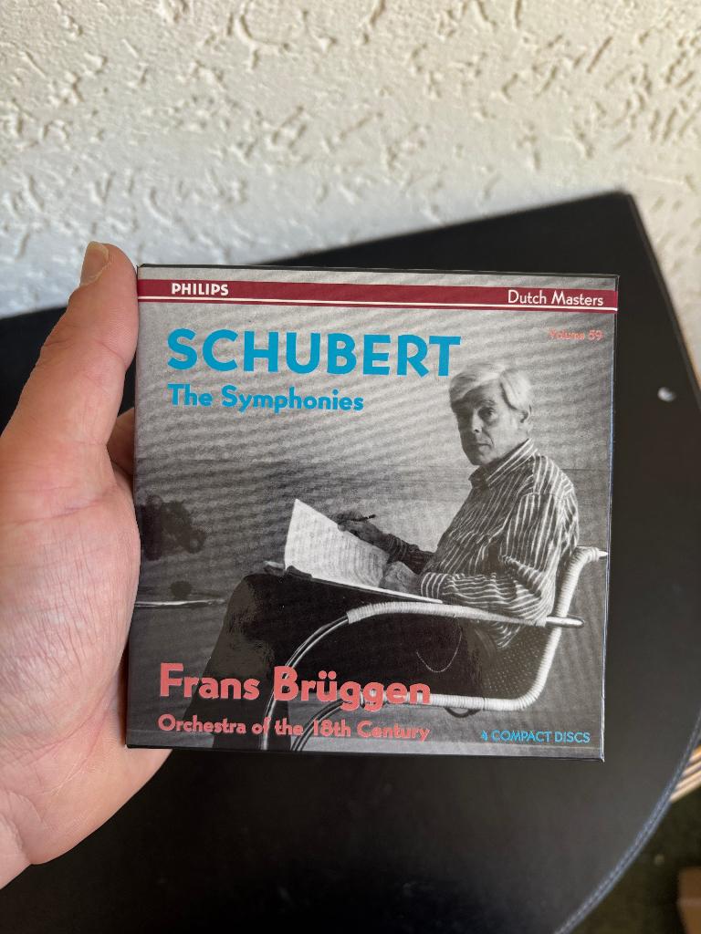 Schubert, Frans Brüggen  - The Symphonies - Boxset, Cd's en Dvd's, Cd's | Klassiek, Kamermuziek, Boxset, Ophalen of Verzenden