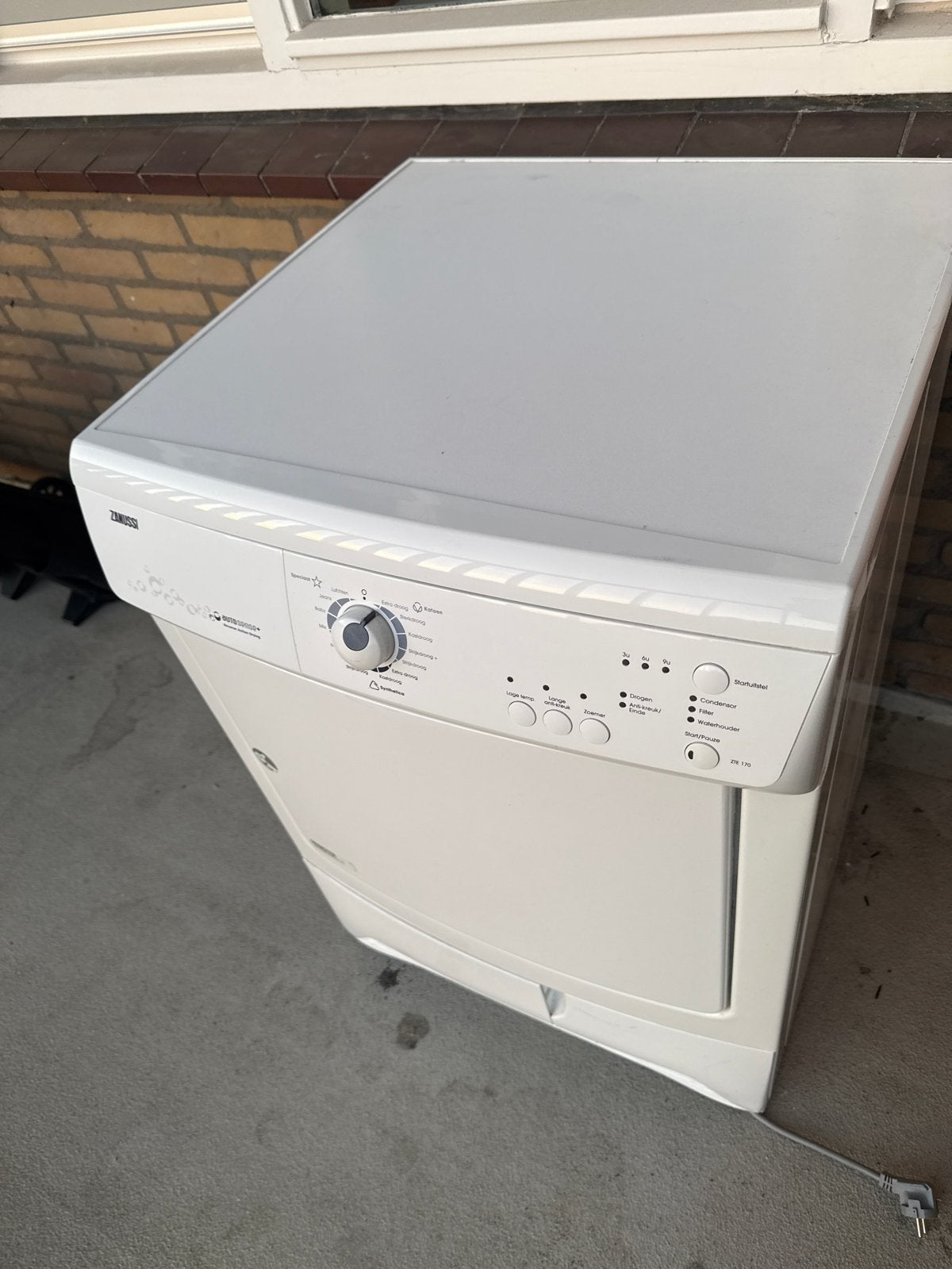 Zanussi Condensdroger - Goede staat, 6 tot 8 kg, Gebruikt, Ophalen of Verzenden, Voorlader