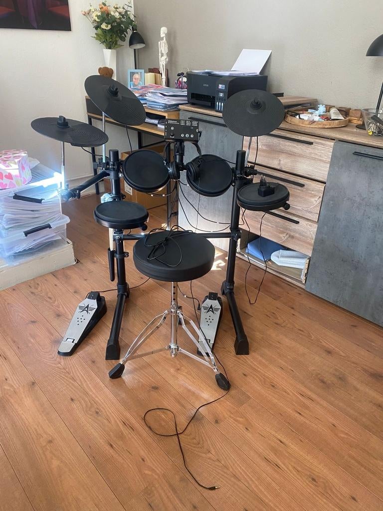 Millenium E-Drum Set compleet, Ophalen, Zo goed als nieuw, Overige merken, Elektronisch
