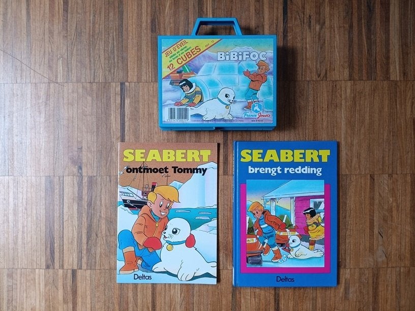 Set Seabert, jaren 80, Verzamelen, Speelgoed, Zo goed als nieuw, Ophalen of Verzenden