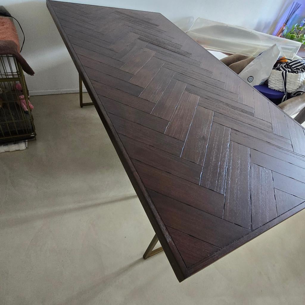 Dutchbone eettafel, Ophalen, 50 tot 100 cm, Zo goed als nieuw, 150 tot 200 cm