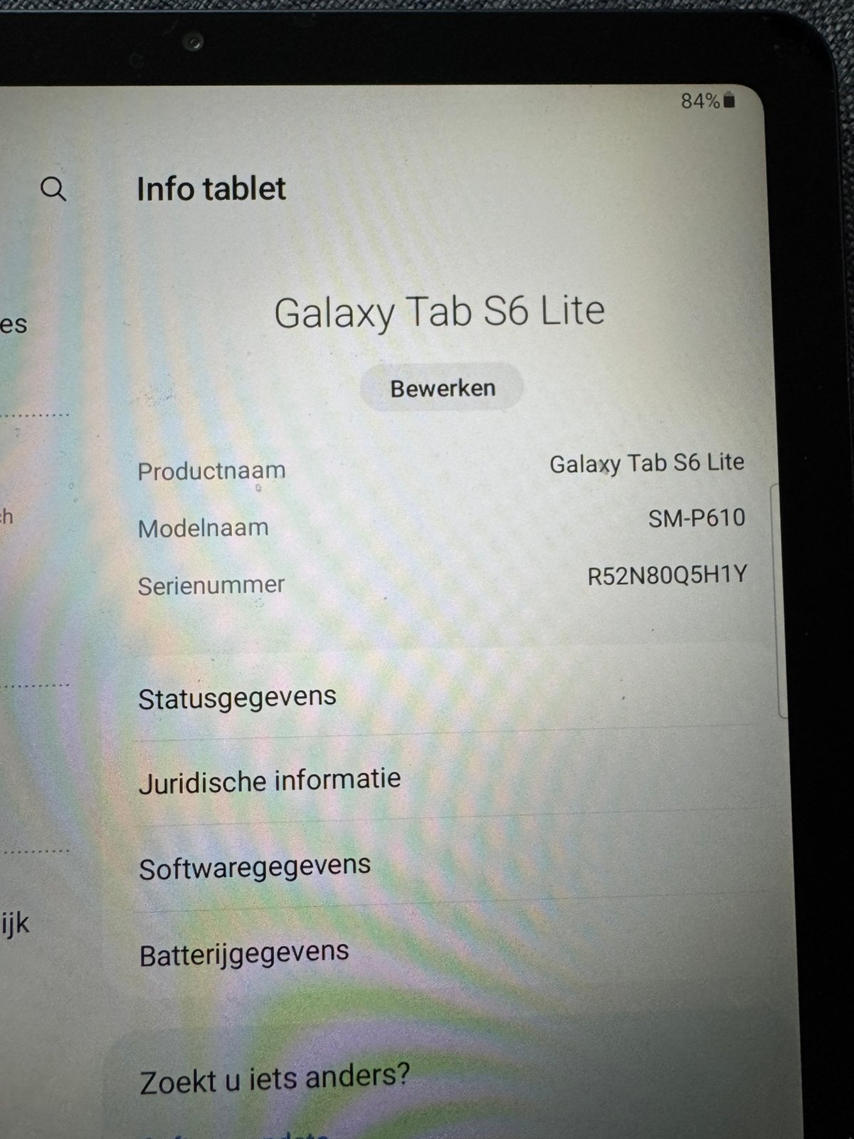 Samsung galaxy tab S6 Lite, Computers en Software, Android Tablets, Ophalen of Verzenden, Zo goed als nieuw, 10 inch, 64 GB