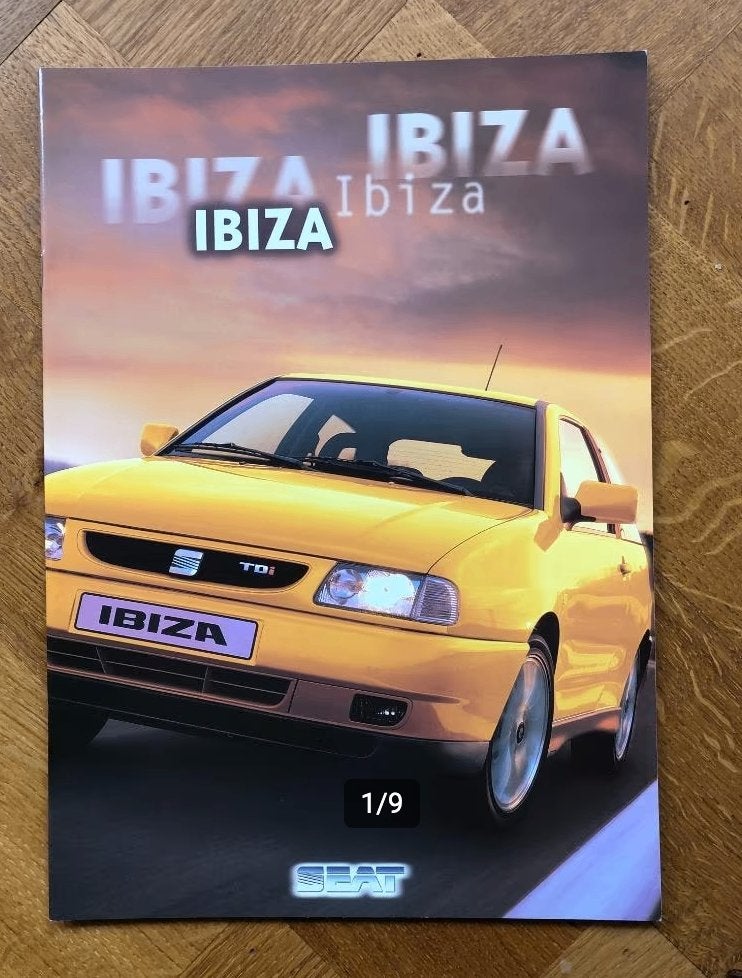 Seat Ibiza folder model 1999, Seat, Verzenden, Nieuw, Overige merken