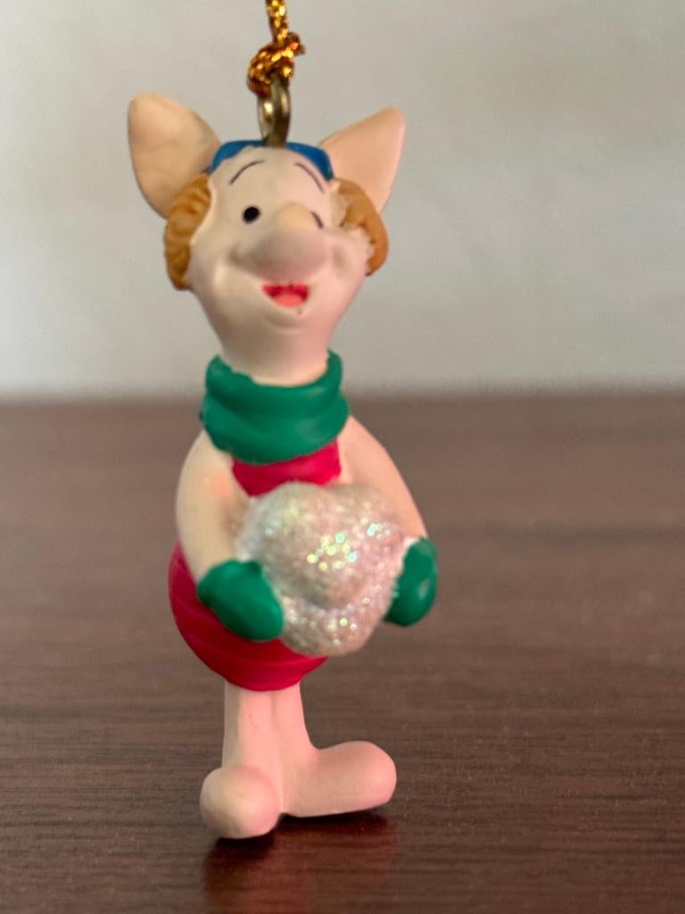 Disney Knorretje / Piglett kerstornament (collectible), Ophalen of Verzenden, Winnie de Poeh of vrienden, Nieuw, Beeldje of Figuurtje