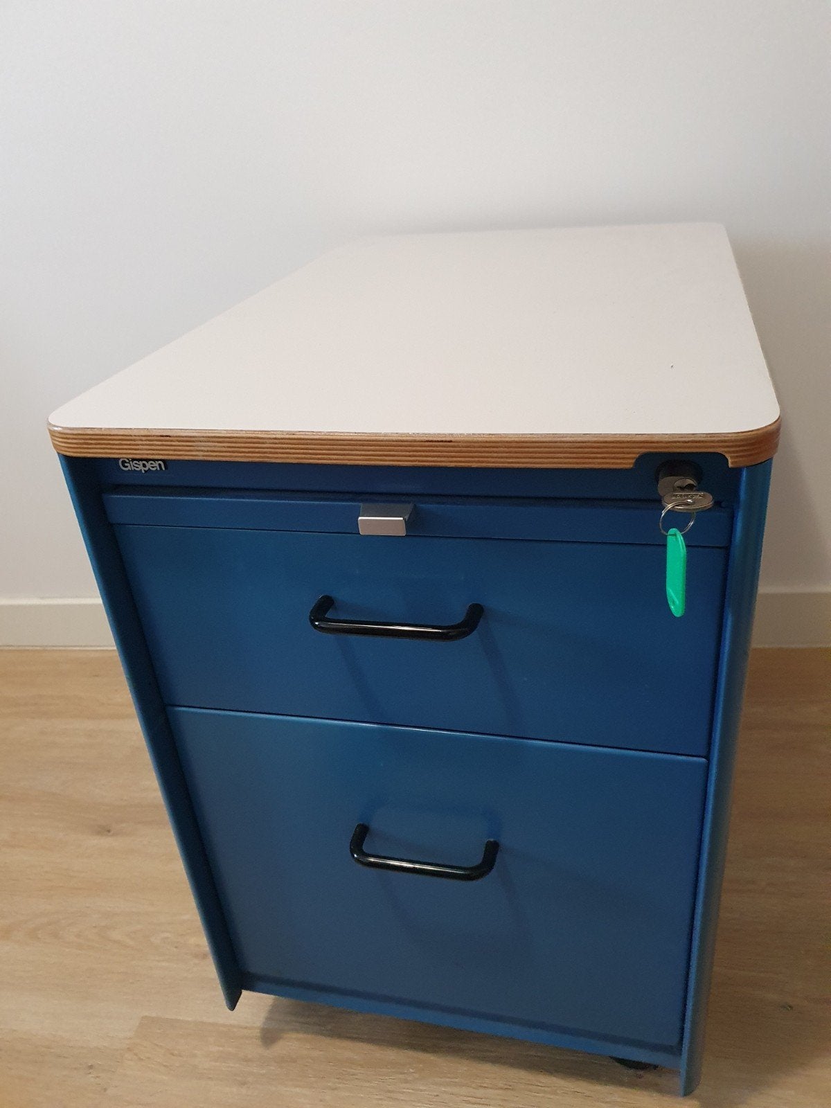 Gispen ladeblok op wielen - mist één wiel, Minder dan 50 cm, Gebruikt, 1 of 2 laden, Minder dan 100 cm