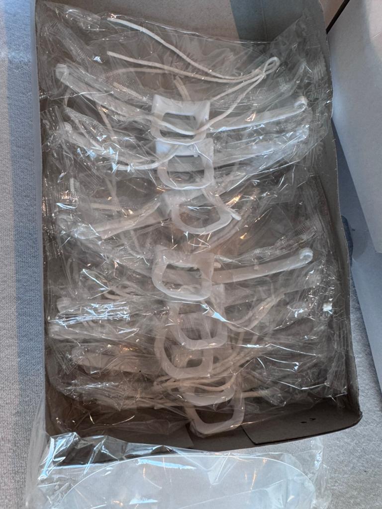 Mondmaskers transparant voor  PMU en schoonheidsspecialiste, Ophalen of Verzenden, Nieuw