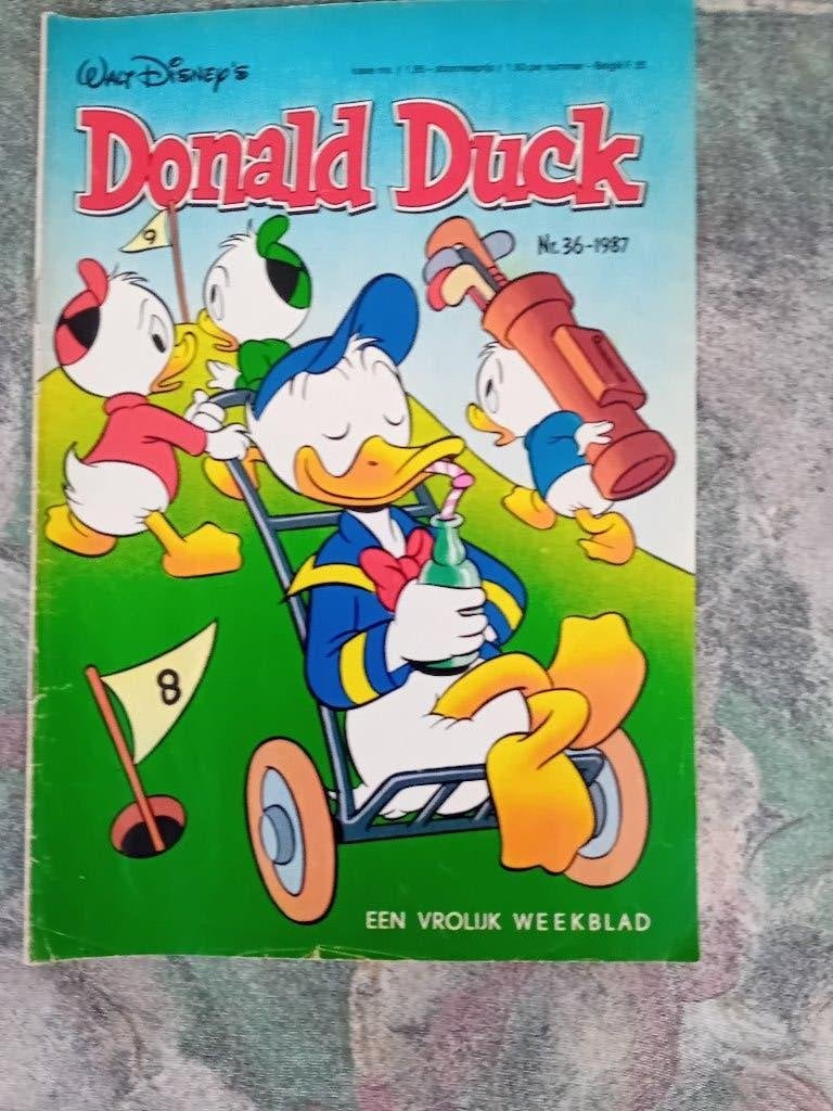 Donald Duck nr.36 - 1987, Boeken, Eén stripboek, Donald Duck, Ophalen, Gelezen