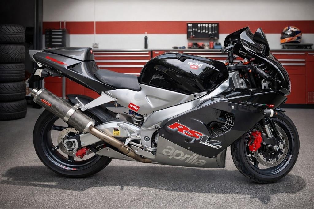 Aprilia RSV Mille in topstaat, Motoren, Motoren | Aprilia, 2 cilinders, Motorrijbewijs A, Gebruikt, Super Sport