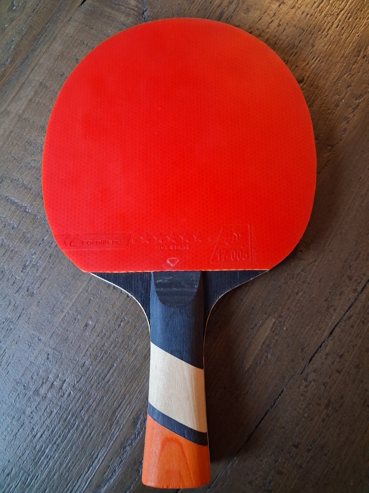 Cornilleou, tafeltennis batje, Sport en Fitness, Tafeltennis, Ophalen of Verzenden, Zo goed als nieuw, Net, Batje(s) of Balletje(s)