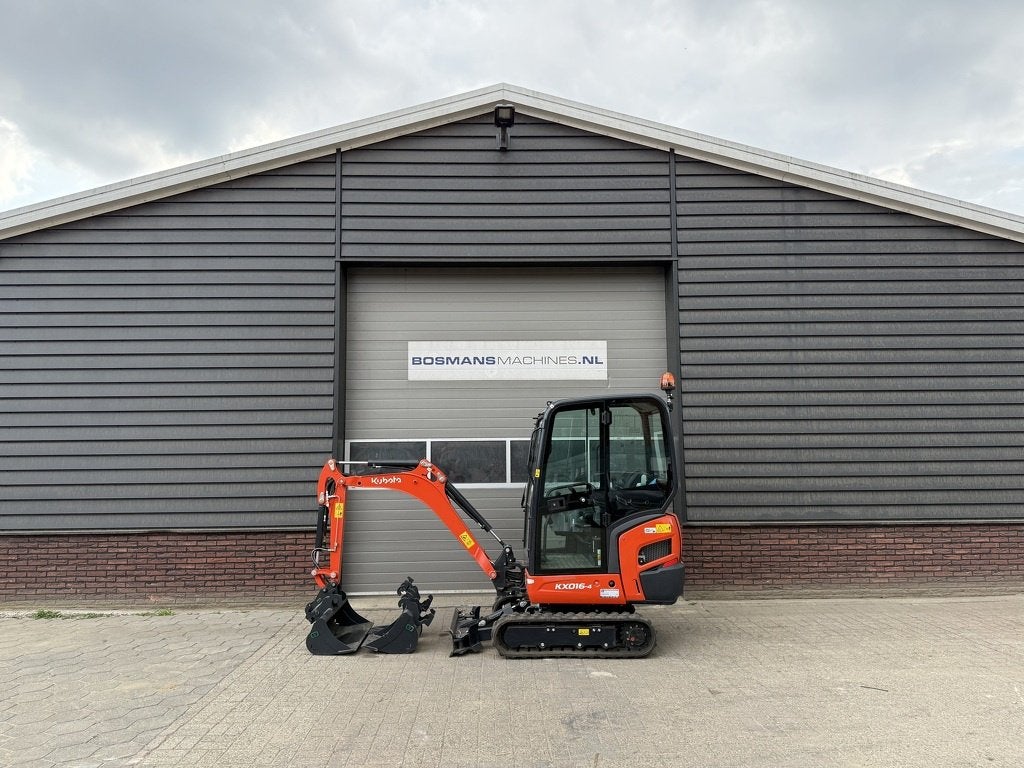 Kubota KX016 minigraver NIEUW €365 LEASE, Zakelijke goederen, Kubota Hol, Kbt_g.eu_market_surveillance@kubota.com, Hoofdweg Oostzijde 1264
2153 LR  Nieuw-Vennep, NL