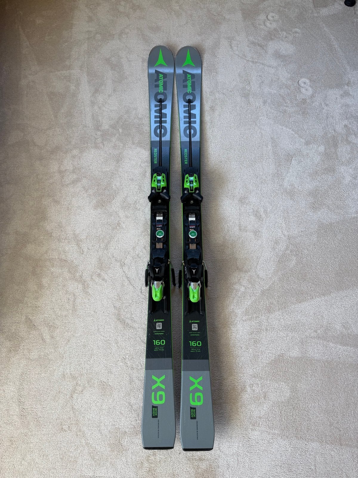 Atomic Redster X9 ski’s 160 cm, 160 tot 180 cm, Ophalen of Verzenden, Zo goed als nieuw, Atomic