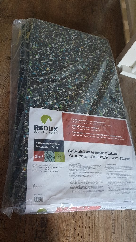 Geluidsisolerende platen, Overige materialen, Nieuw, Minder dan 5 m², Ophalen