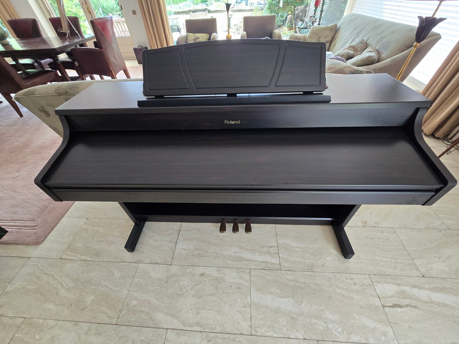 Roland HP-7e Digitaal Piano - Zo goed als nieuw, Muziek en Instrumenten, Zwart, Digitaal, Ophalen of Verzenden, Zo goed als nieuw