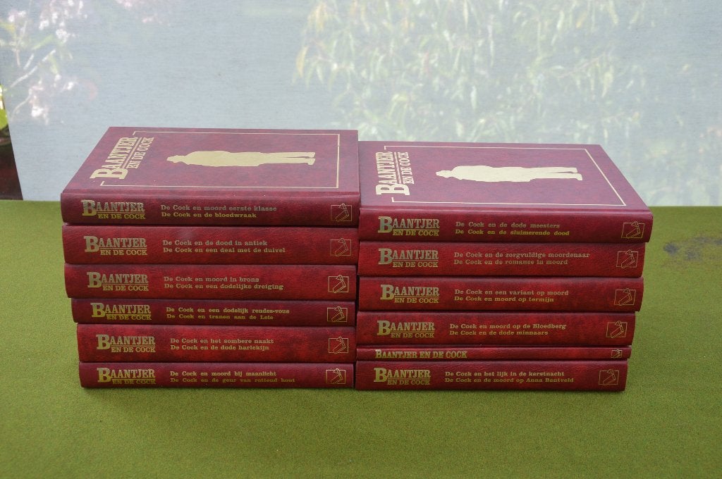 12 Baantjer boeken De Cock hard cover, 22 verhalen Lecturama, Boeken, Ophalen of Verzenden, Zo goed als nieuw, A.C. Baantjer, Tv-bewerking