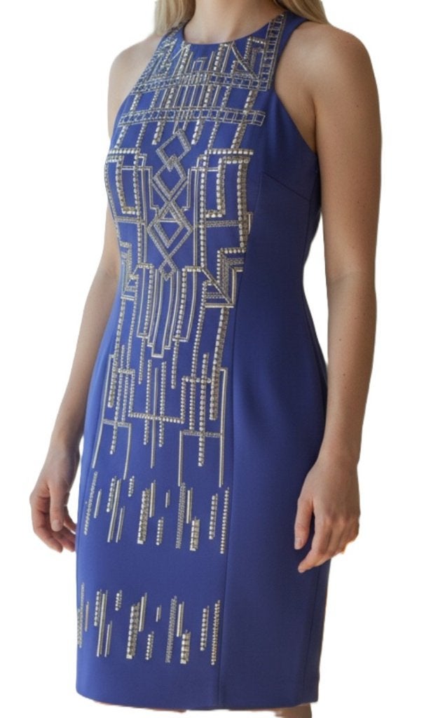 jurk Karen Millen maat 12/40 oksel tot oksel 44 cm, Kleding | Dames, Jurken, Karen Millen, Zo goed als nieuw, Boven de knie, Ophalen