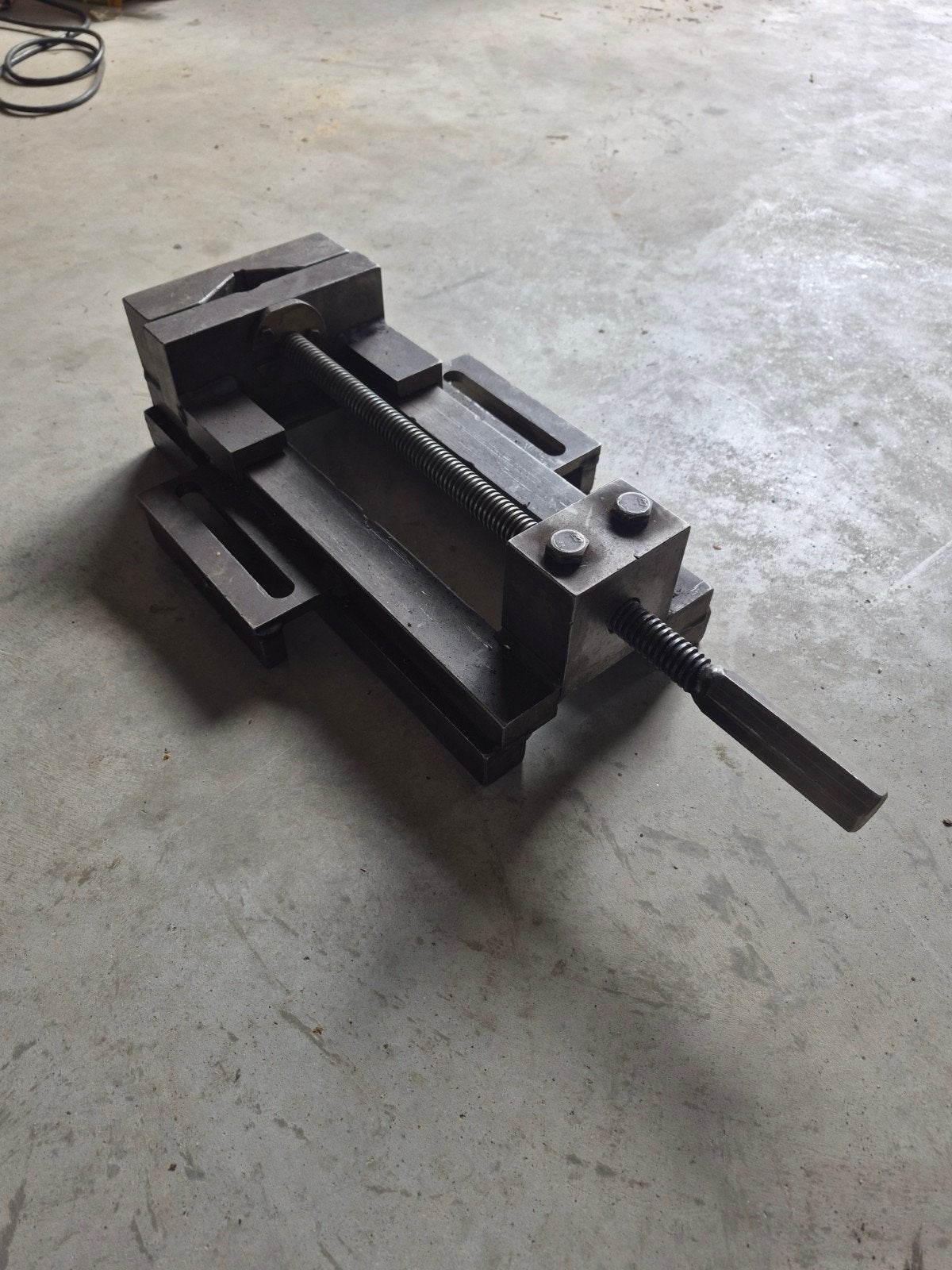 Zware machineklem bankschroef, Ophalen of Verzenden