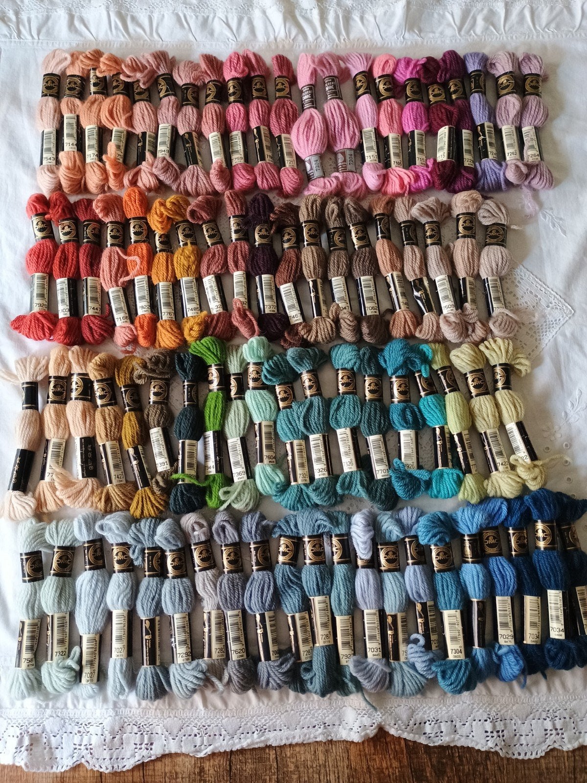 80 ! Strengen DMC borduurwol, Ophalen of Verzenden, Borduurgaren of Zijde