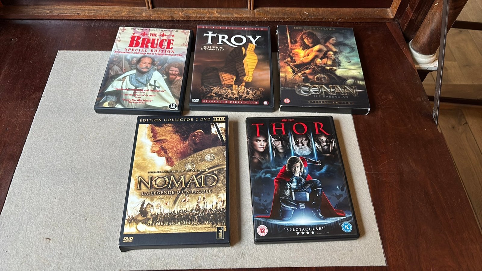 Nomad- Thor - the Bruce - Conan - Troy, Alle leeftijden, Ophalen of Verzenden, Zo goed als nieuw