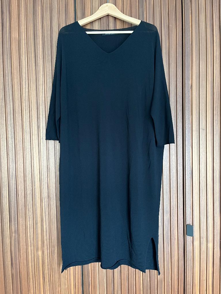 Annette Görtz, zwarte jurk, maat L, dun breisel, Kleding | Dames, Annette Gortz, Zwart, Maat 42/44 (L), Nieuw