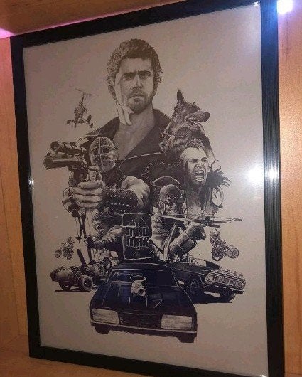 Mad max, Ophalen of Verzenden, Zo goed als nieuw, A1 t/m A3, Film en Tv