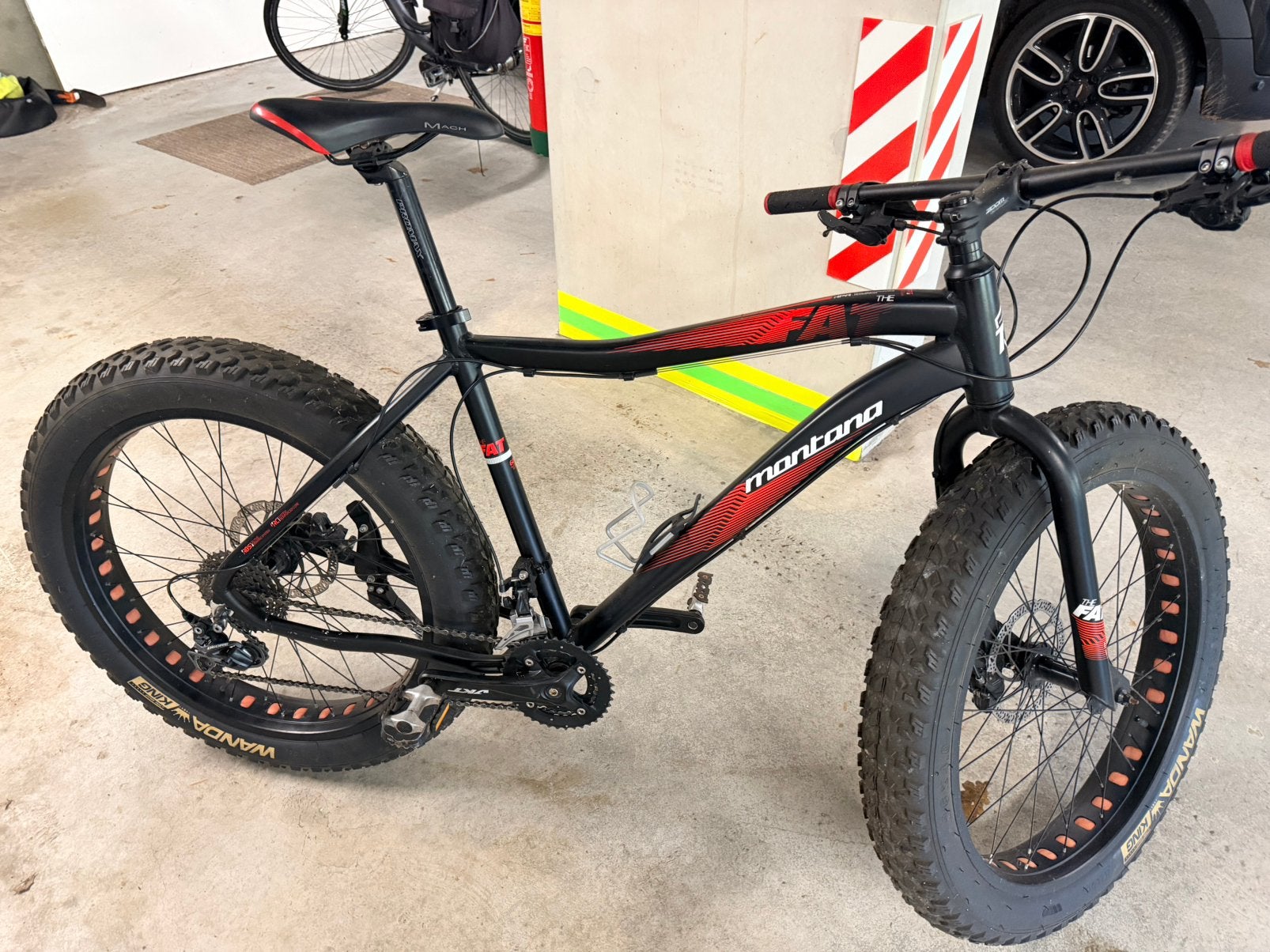 Montana "The Fat" Fatbike / Mountainbike (Shimano Deore), Fietsen en Brommers, Fietsen | Mountainbikes en ATB, Gebruikt, Heren