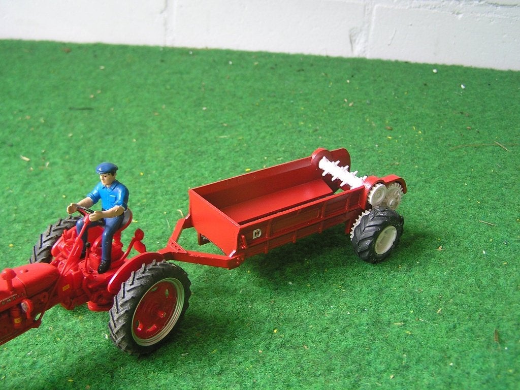 mestverpreider in ih ihc international kleur, Ophalen of Verzenden, Nieuw, Tractor of Landbouw, Britains