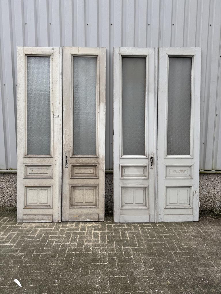 3 sets antieke openslaande deuren 72 x 293, Doe-het-zelf en Verbouw, Deuren en Horren, La belle porte, Jurgen.hoogenboezem@gmail.com