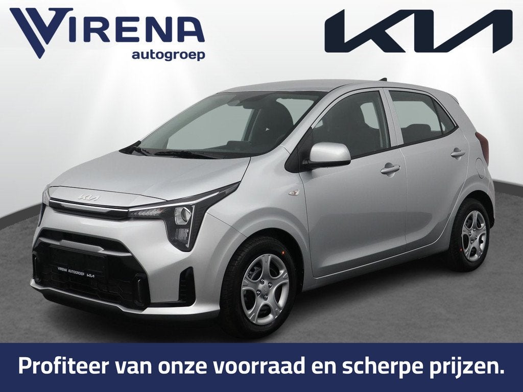 Kia Picanto 1.0 GDi DynamicLine Automaat - Prijs incl inruil, Auto's, 12 maanden, Stof, 4 stoelen, 68 pk