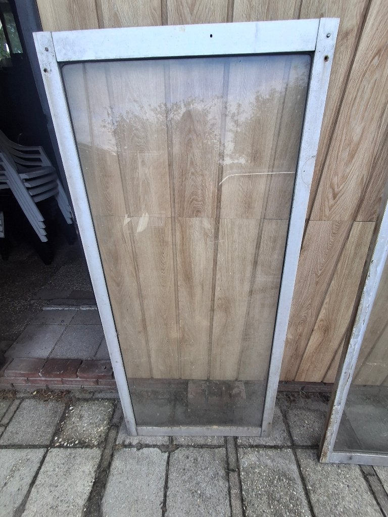 Aluminium puien, Ophalen, Gebruikt