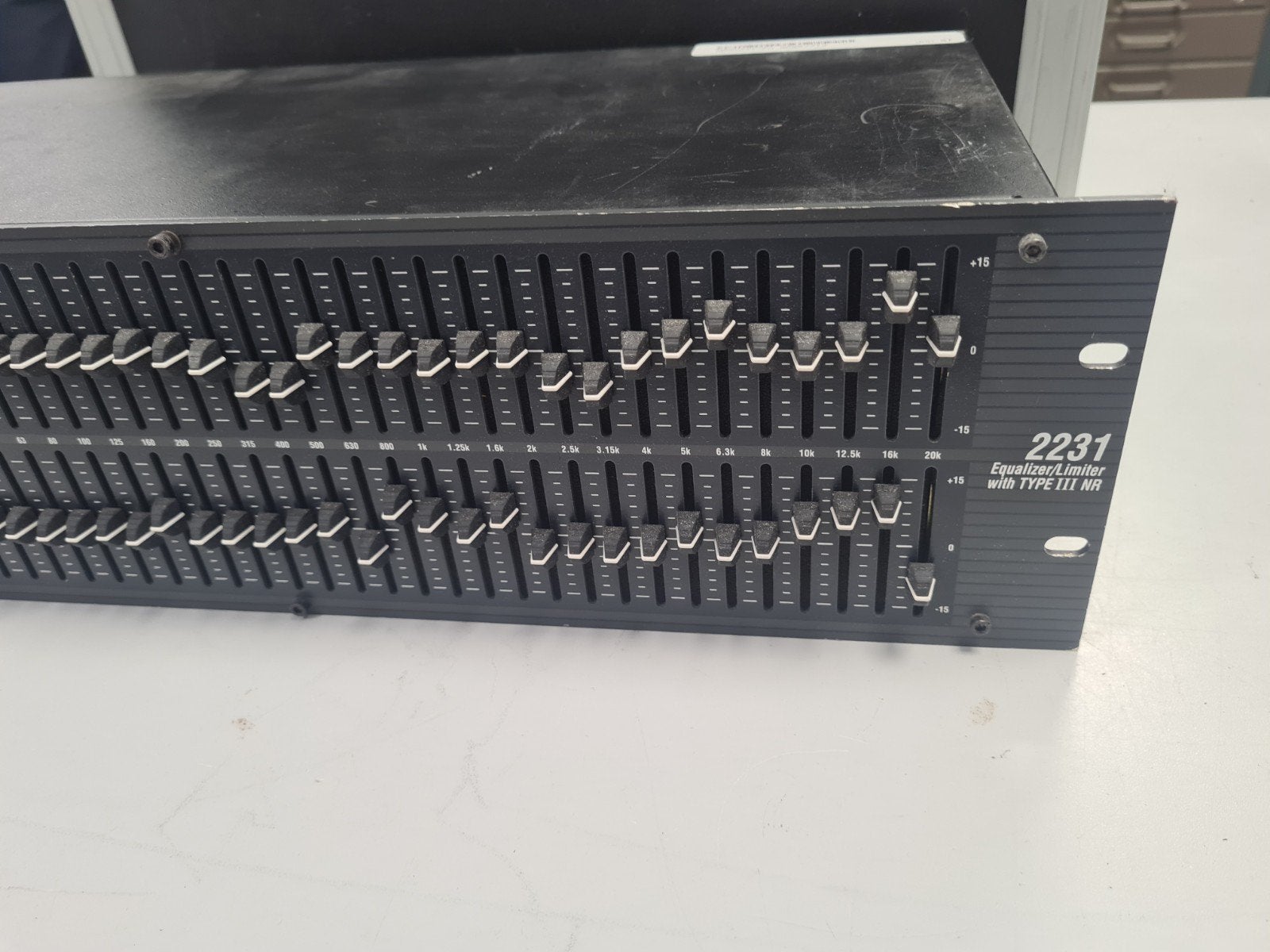 DBX2231 PROF Equalizer, Audio, Tv en Foto, Ophalen, Gebruikt, Audio