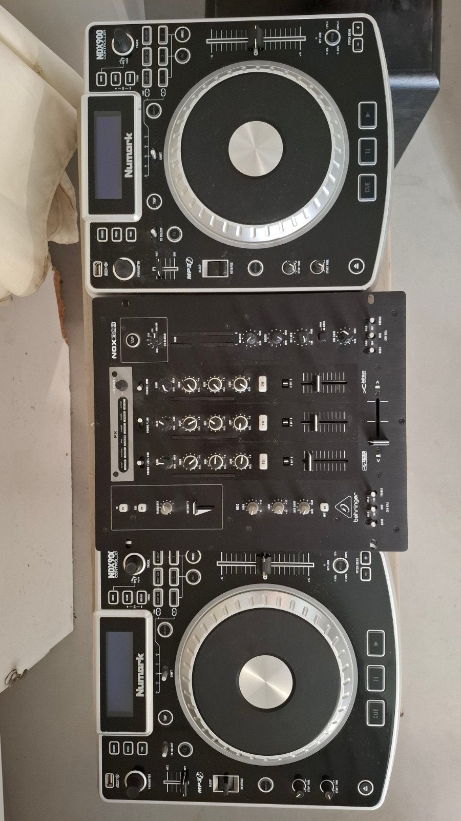 Numark DJ Set voor beginners - NDX900 controllers & mixer, Ophalen, Numark