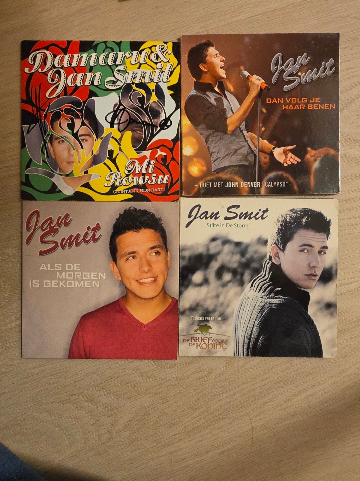 Diverse gebruikte CD's: Jan Smit, Monique Smit, Rafaella,etc, Cd's en Dvd's, Ophalen of Verzenden, Gebruikt, Gesigneerd