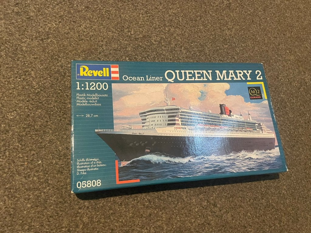 Revell OceanLiner QUEEN MARY 2 model kit, Verzenden, Nieuw, 1:200 of kleiner, Revell