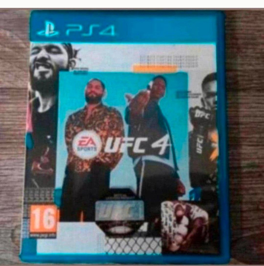 🎮ps4 spel: ufc 4🎮, Verzenden, 1 speler, Zo goed als nieuw, Vanaf 3 jaar