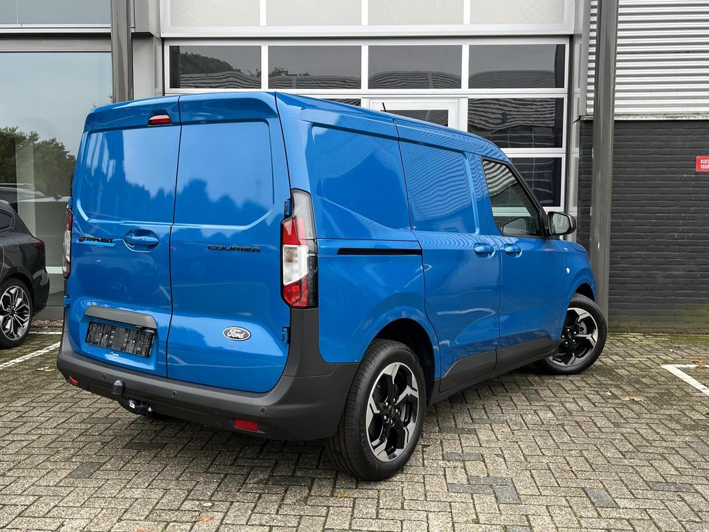 Ford E-Transit Courier Limited 44 kWh 136pk! 292km WLTP, Nav, Blauw, 44 kWh, 1524 kg, Nieuw