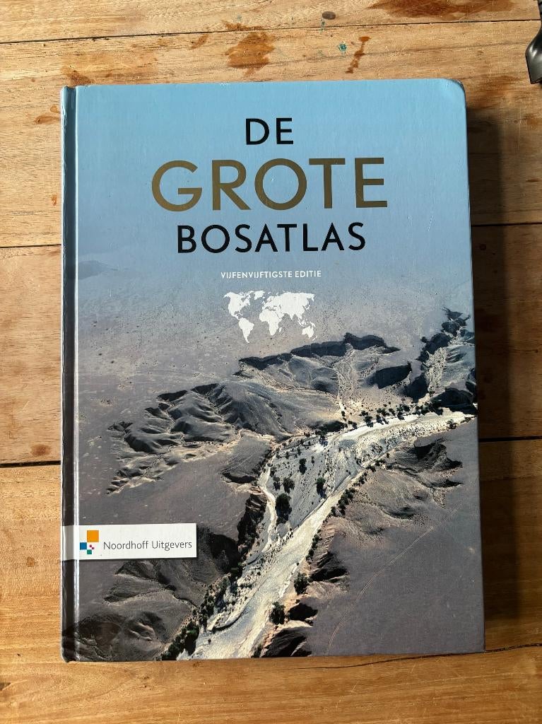 Grote bosatlas 55e editie, Bosatlas, 2000 tot heden, Ophalen of Verzenden, Zo goed als nieuw