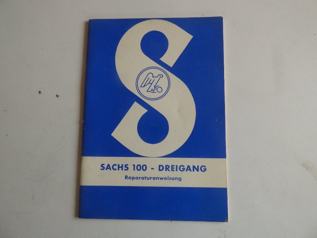 SACHS 100 3 VERSNELLINGEN WERKPLAATSHANDBOEK 324.8, Ophalen of Verzenden, Overige merken