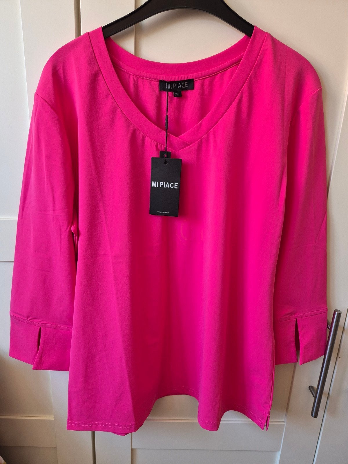Mi Piace fuchsia roze top  XXL, Mi Piace, Maat 46/48 (XL) of groter, Nieuw, Ophalen of Verzenden