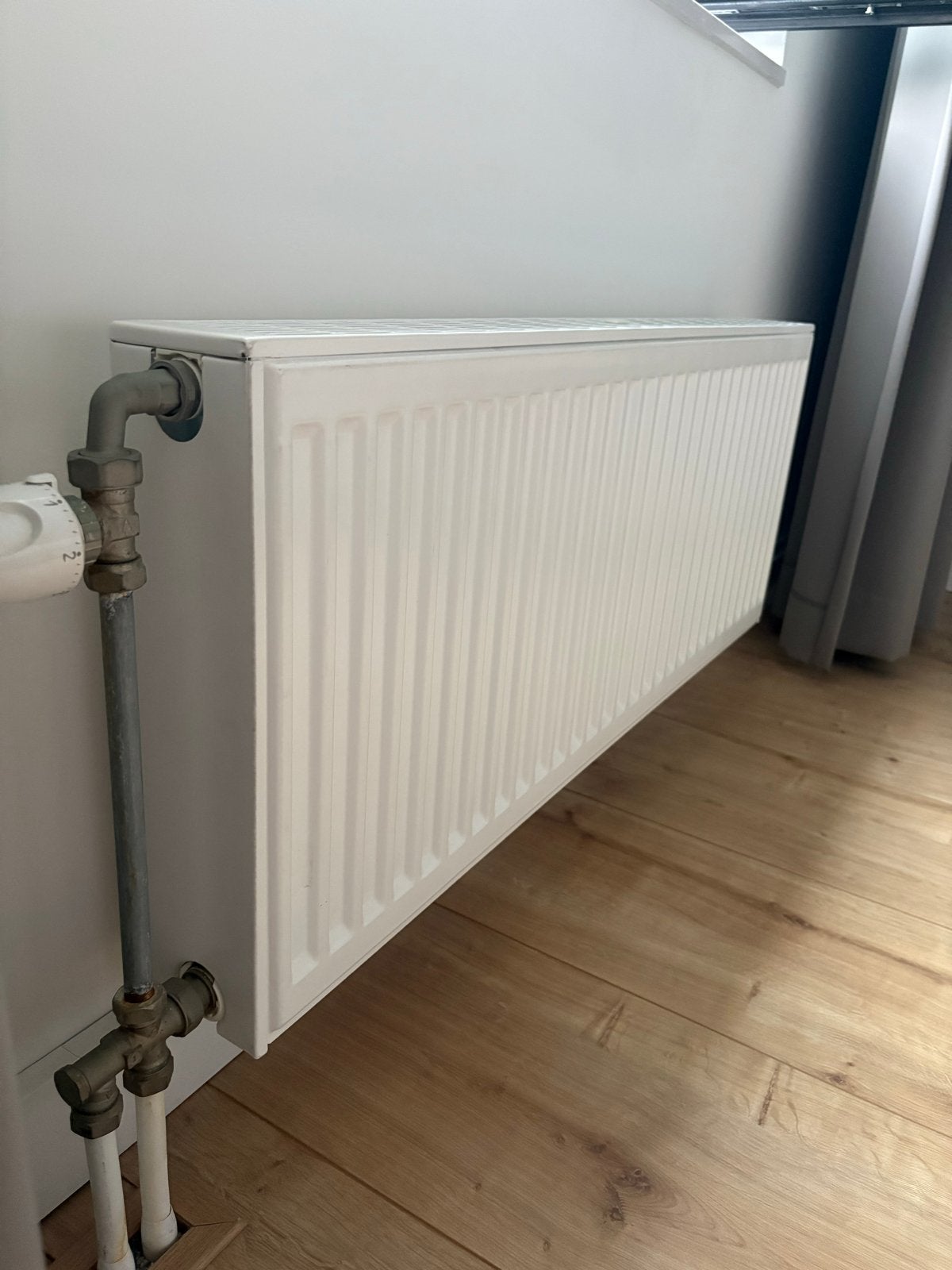 Radiator 100x40x10 cm - Wit, Ophalen, 30 tot 80 cm, Gebruikt, Radiator